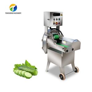 China Commercial Vegetable Cucumber Slicer Machine Hotbed Chives Adjustable Cutting on sale