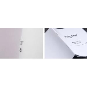 Computerized Booklet Paper Folding Binding Machine Saddle Flat Stitch Binding