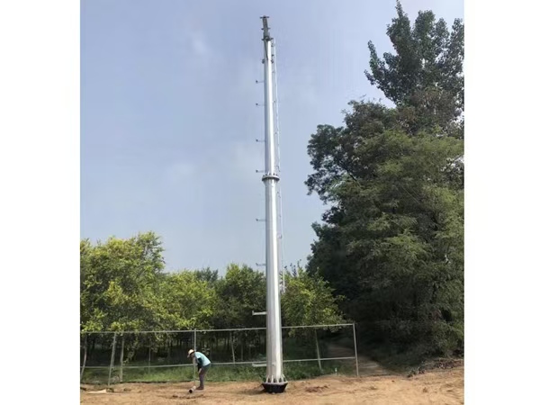 Hot-Dip Galvanized Steel Lattice Tower Poles for Low-Voltage Distribution Equipment 10m and 20m within Yinghao