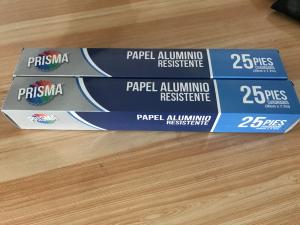 Buy cheap Silver Food Wrapping Foil , Chocolate Wrapping Paper Aluminum Foil Paper product