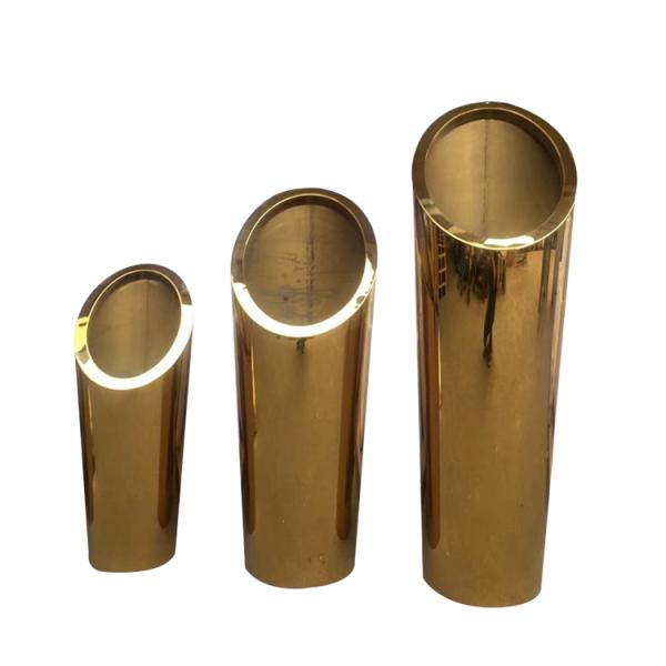 Luxury metal decorative X shape flower pots & planters