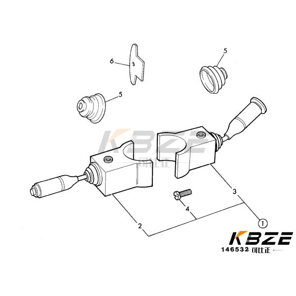 701/70001 LIGHT AND WIPER SWITCH COLUMN FITS FOR JCB 3CX 4CX