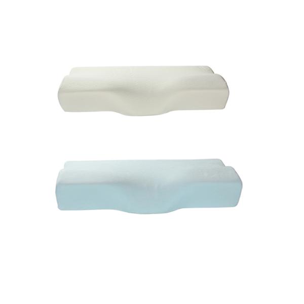 Contoured bamboo memory foam pillow , Butterfly Shaped Pillow Anti Snore Fibre