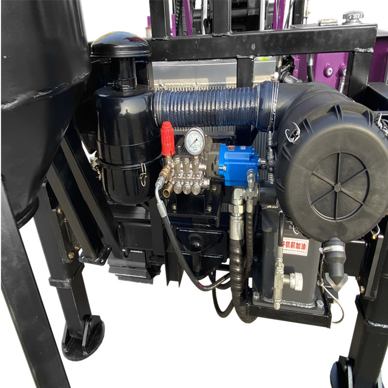 High Mobility Hydraulic Drilling Machine Lifting Force 10T Core Drilling Equipment Reverse Circulation RC Drilling Rig
