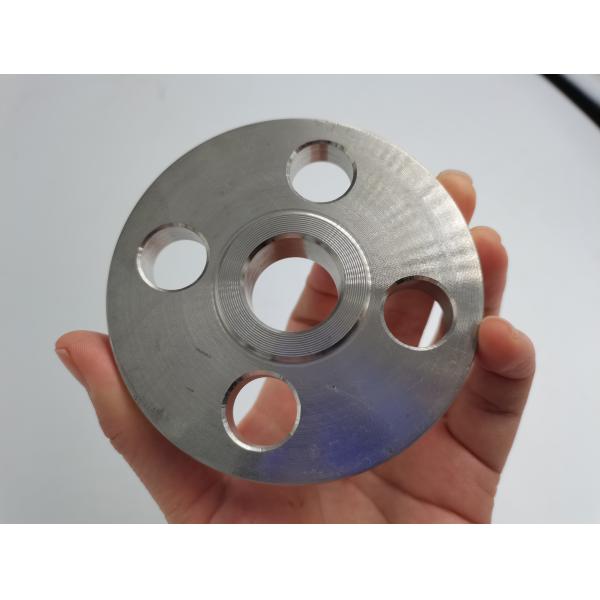 JIS2220PL 316Ti Stainless Steel Threaded Flange CNC Machining