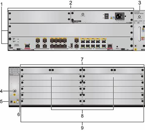 NetEngine AR6280 02115641 Enterprise Network Router With PAC-350WB-L SRU-400H