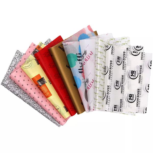 Bright Coloured Fresh Branded Tissue Paper Wrap For Shoe Box