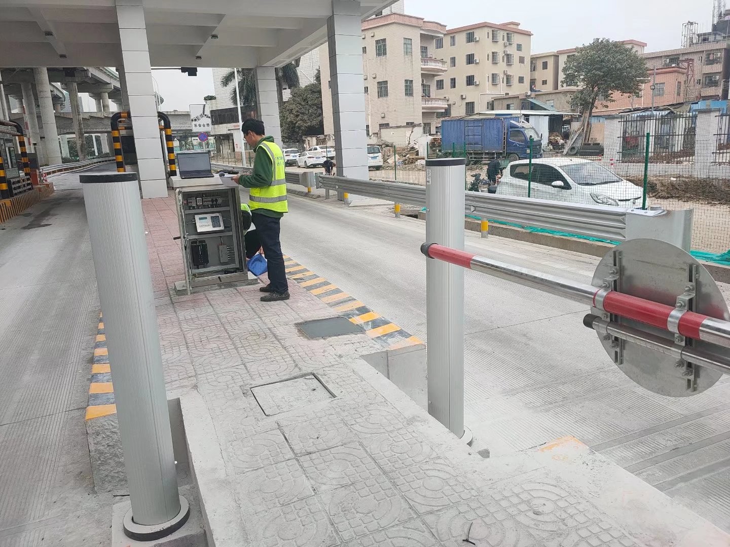 Buy cheap Toll Station Highway Vehicle Overload Detection WIM System IP68 product