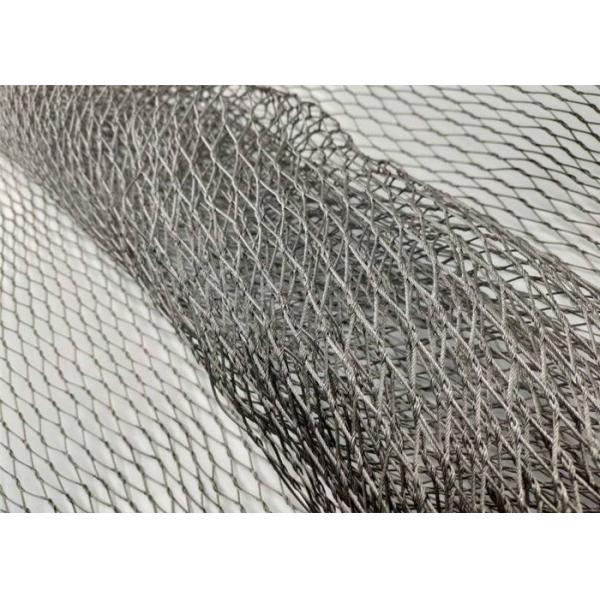 Tensile Strong aisi 316 Stainless Rope Mesh 1 Inch Aperture