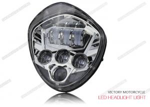 Buy cheap 40W - 60W LED High Low Beam Headlights 12V DC 6500K For Victory Motocycle product