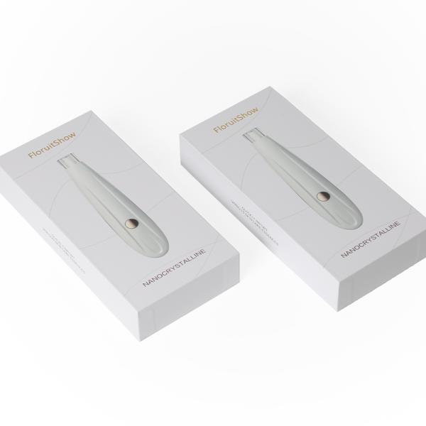 Custom Size Accepted LED Jewelry Packaging Box with Light Grey Board and Sturdy Construction Hard Luxury Gift Box