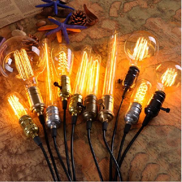 1800k Edison Filament Bulbs 40 Watt Globe Filament Light Vintage G80