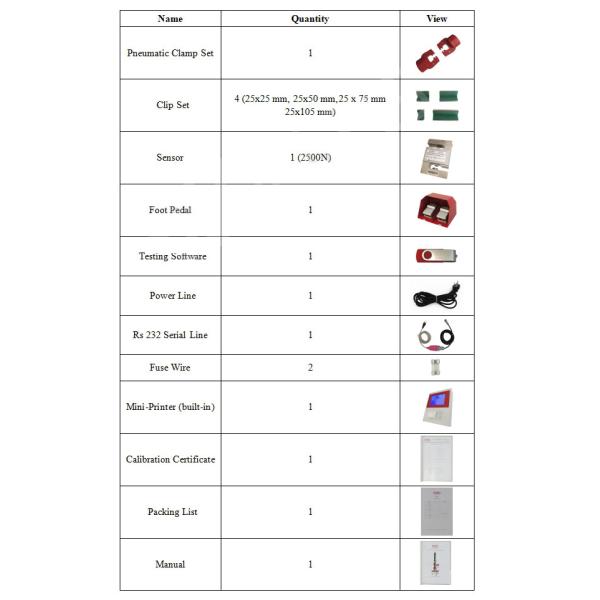 High Speed RS232 Processor Textile Tensile Testing Machine with Mini-Printer (built-in)