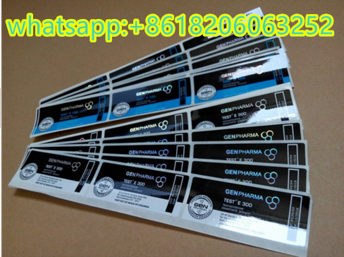 Custom Printing Waterproof 10ml Vial Labels / 10ml Bottle Labels And Boxes