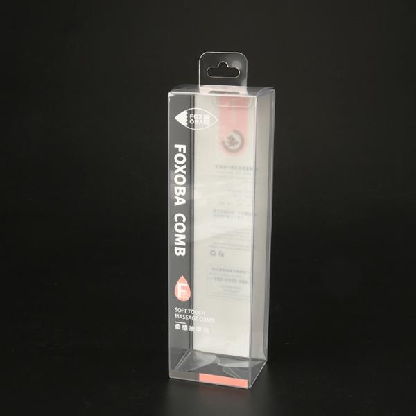 Custom Folding PET PVC Plastic Box Printing Hanging Acetate Packaging Boxes