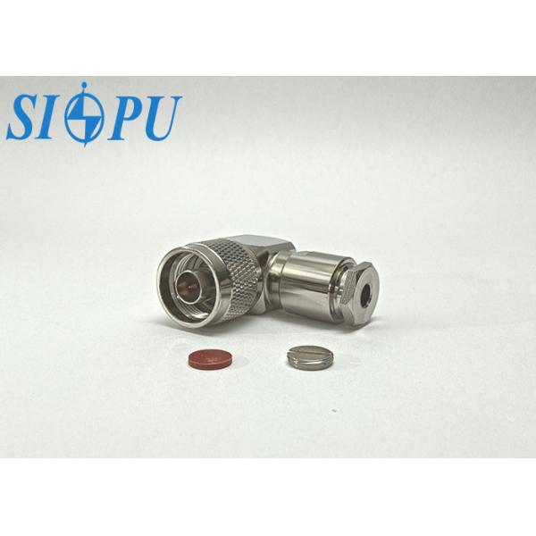 N Type Right Angle RF Coaxial Connector for RG142B/U Cable
