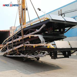 Buy cheap Mechanism Steel Hydraulic Dock Ramp 10000kgs Mobile Loading Dock Ramps product