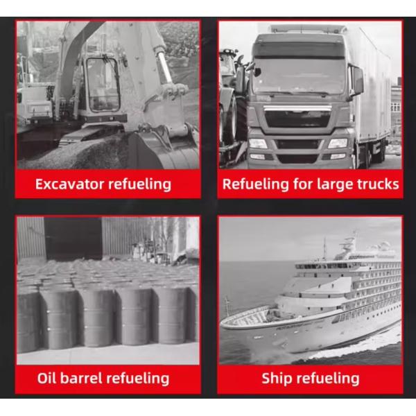 Oil Pump High Flow Compact Size 220 Volt 60L/min Portable Diesel Fuel Transfer Pump