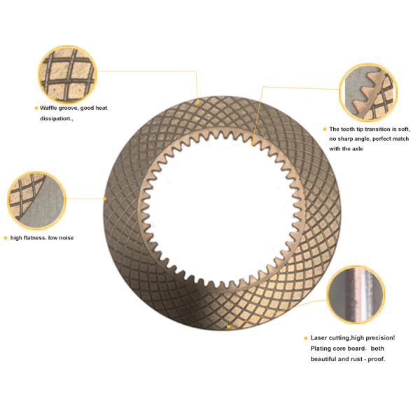 Mechanically Robust and High Friction Coefficient Clutch Plate KOMATSU 3EA-15-11180