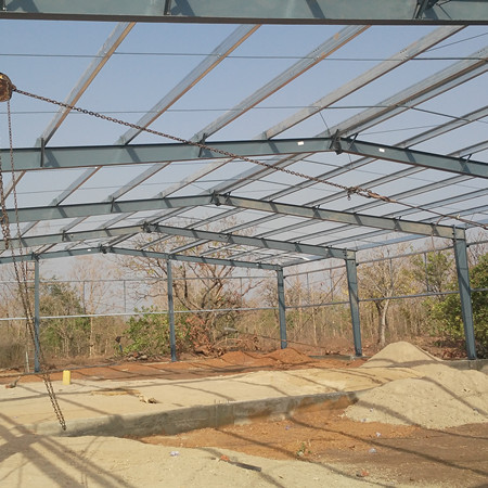 fabricate and supply customized portale frame construction design steel structure warehouse