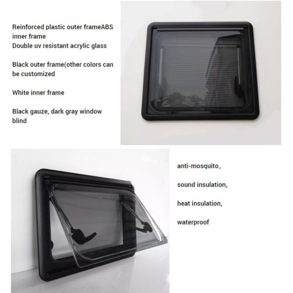 Motorhome Frosted RV Window Acrylic Sheet PMMA Panel High Resolution