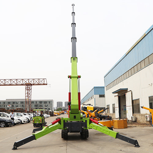 Road Machinery 360 Degree 8t Mini Spider Craner Control Electric Crawler Crane Spider