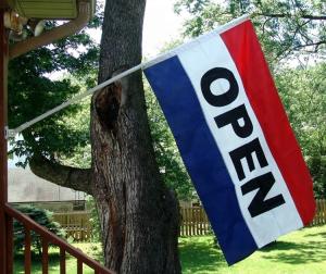 Buy cheap Advertising Custom Wall Mounted Flag Pole Polyester Hanging Outside Use product
