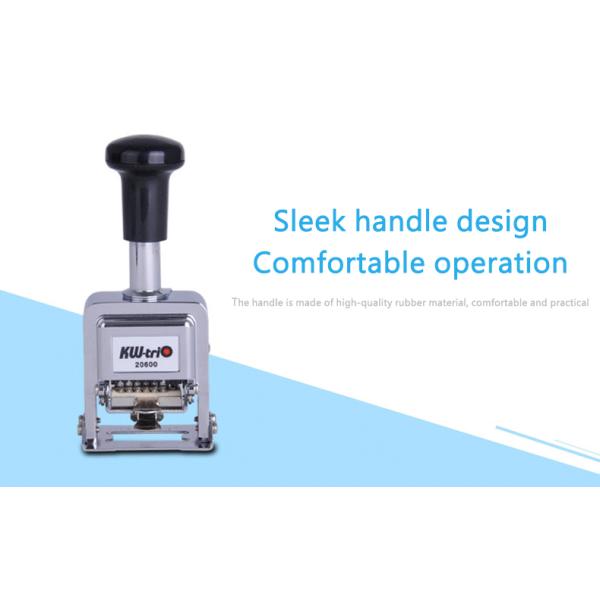 6 8 Digit 20600 20800 Automatic Numbering Machine Zinc Alloy