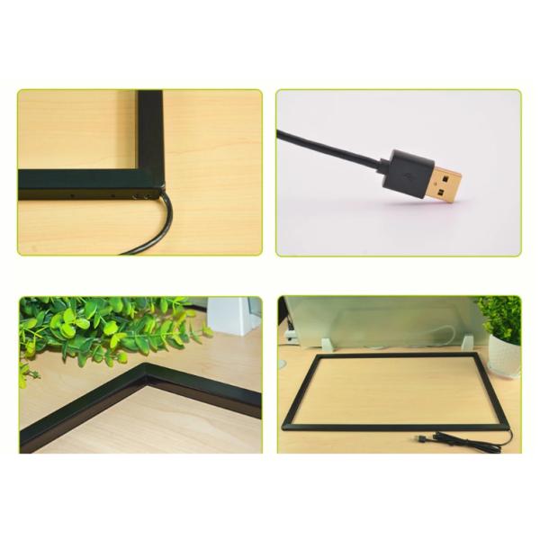 21.5 Inch 10 Points Ir Touch Frame For LCD / TV , Touch Screen Frame 4096*4096