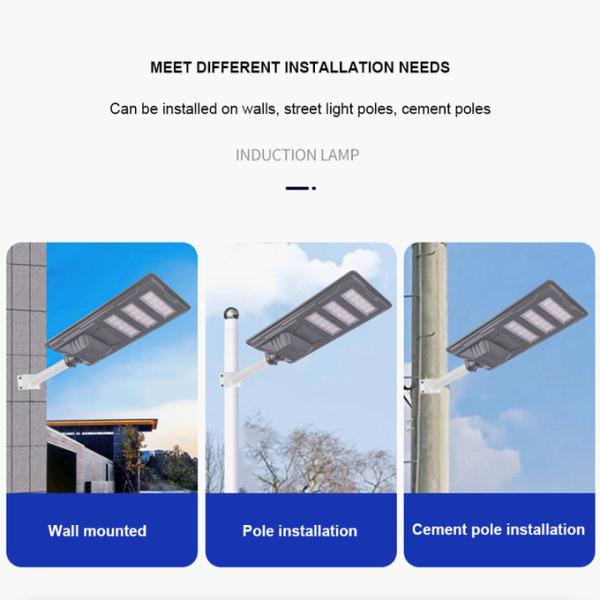 Warm White Induction Road Highway Solar LED Street Lights Price List