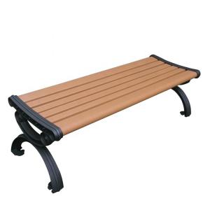 Buy cheap Antique Garden Furniture Wooden Bench With Sandblasting Zinc Spraying Finish product