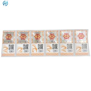 Buy cheap Printing Technology QR Code Label Roll Packaging Black And White product