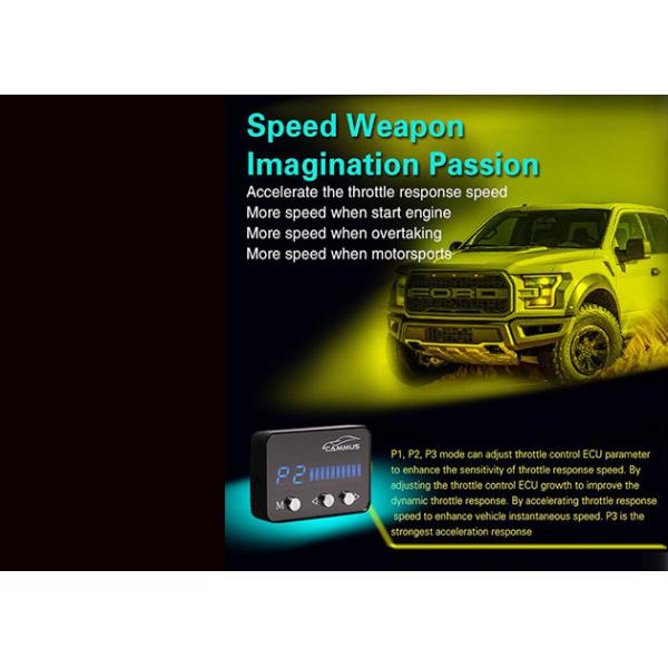 Black Ultra Thin Car Throttle Controller Windbooster Throttle Controller