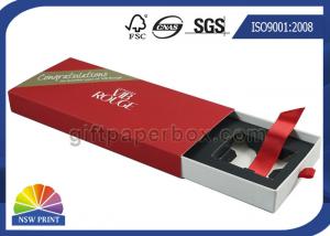 Buy cheap Cosmetics Packaging Paper Sleeve Box / Paper Slide Box SGS FSC Approvals product