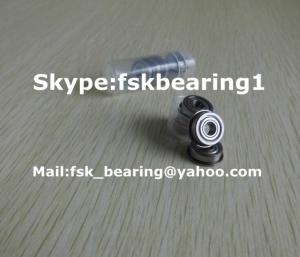 Buy cheap Metric F605ZZ Miniature Flanged Ball Bearings 5mm x 14mm x 5mm product