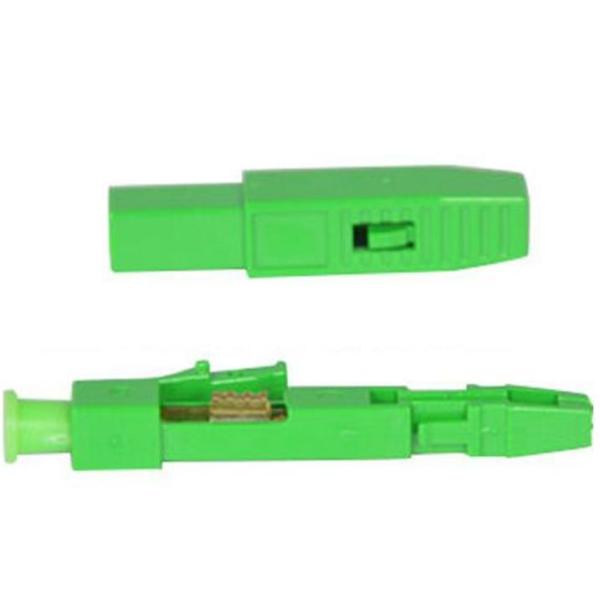 Field Assembly Fiber Optic Connector LC APC Singlemode Pre Polished Ferrule Quick Connector
