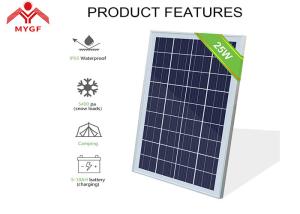 Buy cheap Long Life Crystalline Solar Panel Roof Mounted Arrays Hail Impact Resistance product