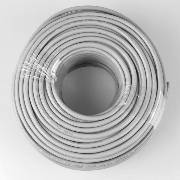 Shielded Twisted Pair Network Cat 7 Cable 100meters 305m Gray Color