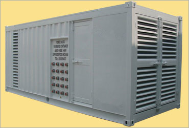 Cummins Engine Reefer Container Genset Power Pack With Receptacles
