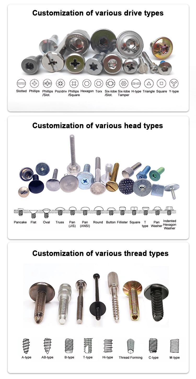 Stainless Steel Ultra Low Profile Watch Screw M0.8x1mm DIN Standard