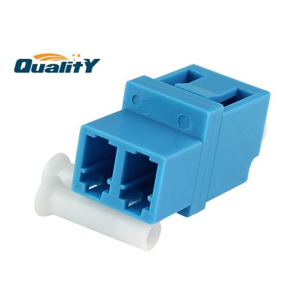 Duplex Ceramic Sleeve Optic Fiber Adapter High-Low type For FTTH / Passive Equipment