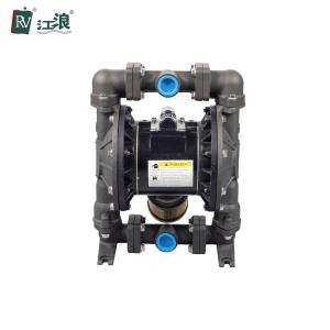 Buy cheap 1'' Aluminum Alloy Air Operated Diaphragm Pump With Santoprene Membranes product
