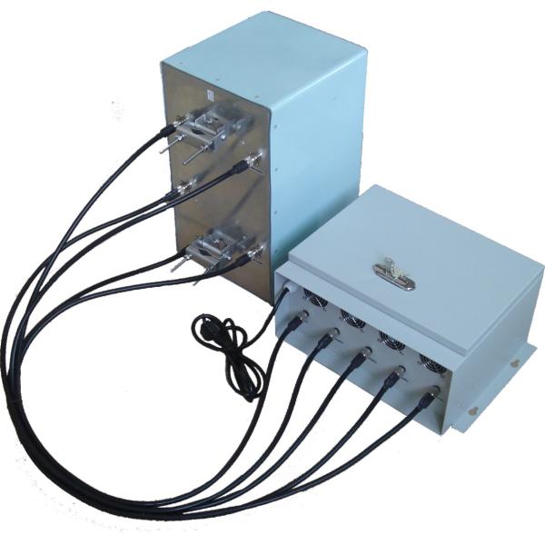 GSM / DCS High Power Jammer EST-808LA , 5 Antenna Omni-Directional Jammer