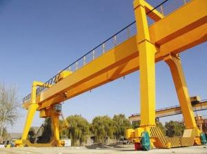 Buy cheap 100 Ton Container Double Girder Gantry Crane Machine product