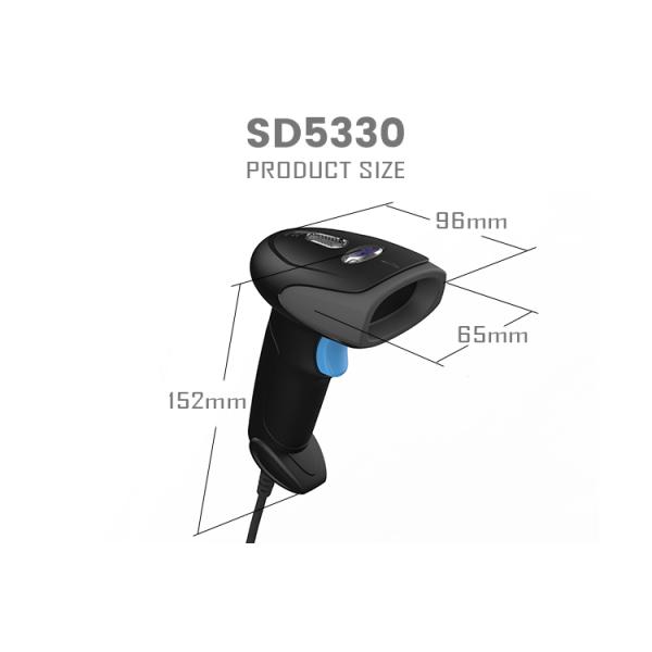 Factory Barcode Reader Portable Manual Scanners 1d 2d Wired Handheld USB Barcode Scanner for Inventory