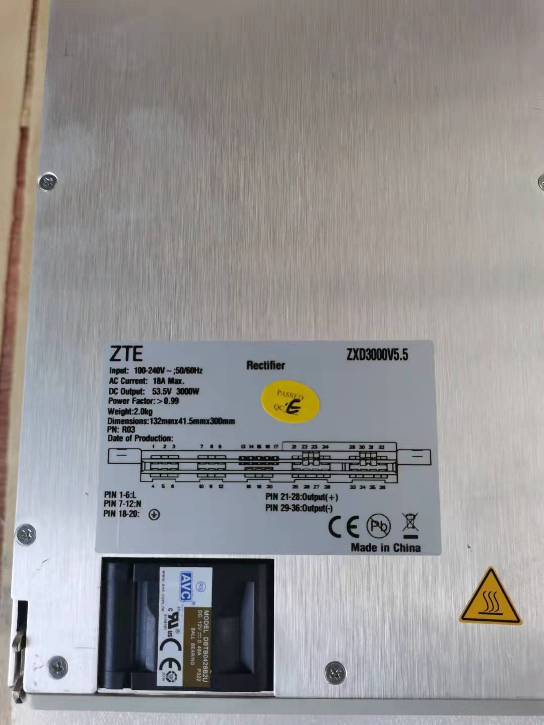 ZTE ZXD3000 V5.6 V5.5 Communication Power Module 48V50A AC-DC High Efficiency Rectifier 3000W