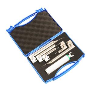 Buy cheap Throat Detection Ent Conventional Removable Veterinary Fiber Optic Laryngoscope Set product