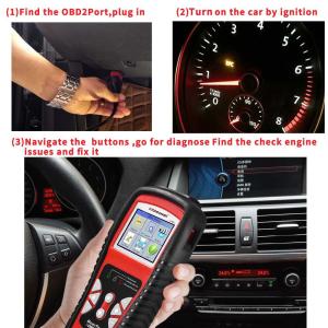 Automotive Vehicle Computer Scanner 8 Languages Car Computer Code Reader
