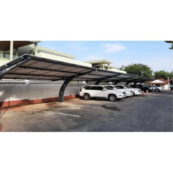 5000mm span ground Carport Solar mounting system solar bracket solar structure PV mounting system