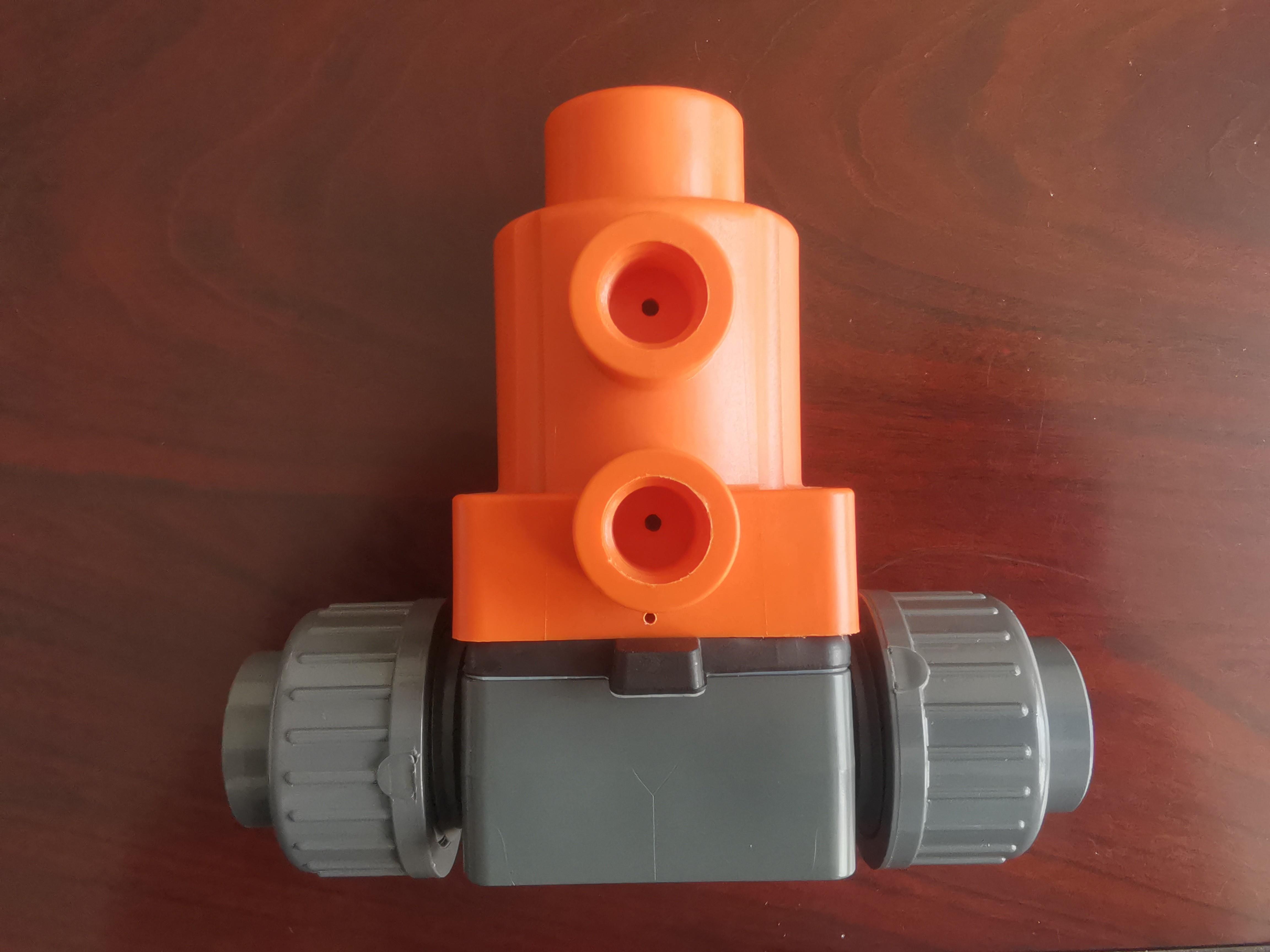 Buy cheap PTFE MV308 Pneumatic Diaphragm Valve Grooved Connection With Actuator product